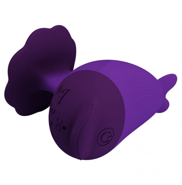 PRETTY LOVE - Dolphin Finger Vibrator (Chargeable - Purple) PRETTY LOVE - Dolphin Finger Vibrator (Chargeable - Purple)